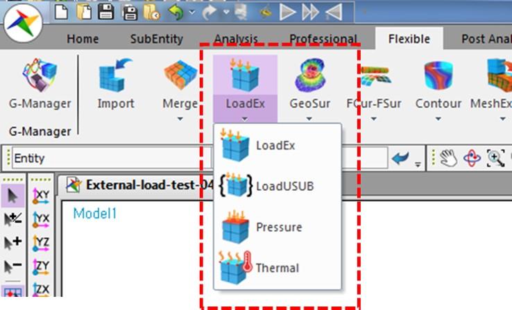 RecurDyn - Flexible multibody dynamics - load and pressure